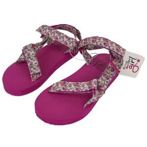 🆕 Olivia Miller Girl Cottagecore Floral Sandals